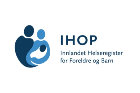 Logo for IHOP (Innlandet helseregister for foreldre og barn).