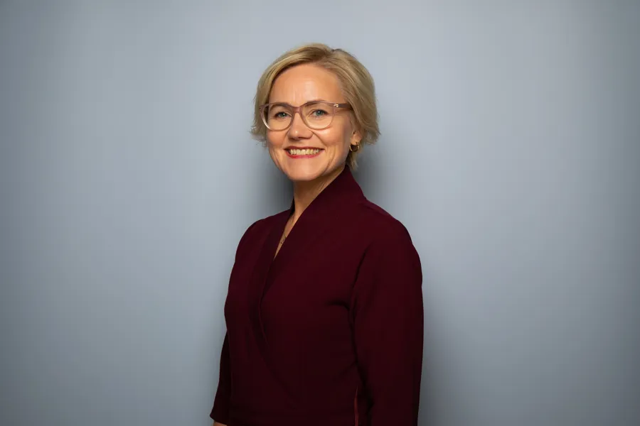 Helse- og omsorgsminister Ingvild Kjerkol, portrettbilde.